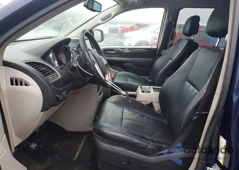 2016 Chrysler Town & Country Touring из США, поврежденный, VIN 2C4RC1BG0GR198397